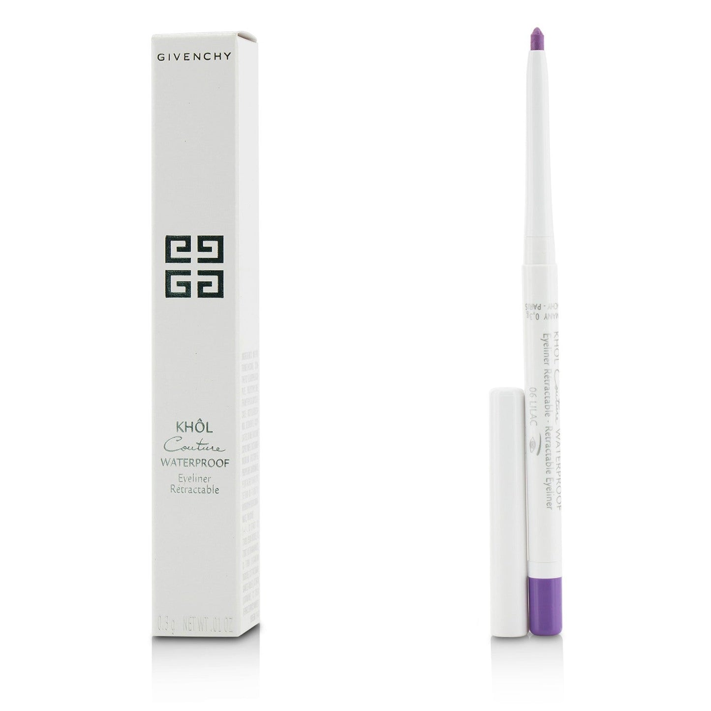 Givenchy Khol Couture Waterproof Retractable Eyeliner - # 01 Black  0.3g/0.01oz