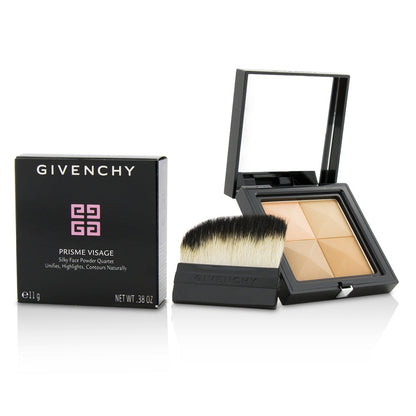 Givenchy Prisme Visage Silky Face Powder Quartet - # 3 Popeline Rose (Box Slightly Damaged)  11g/0.38oz