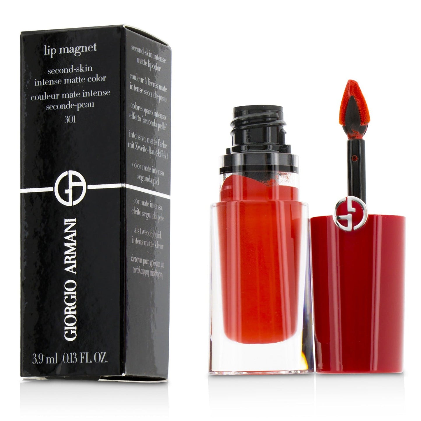 Giorgio Armani Lip Magnet Second Skin Intense Matte Color - # 500 Maharajah  3.9ml/0.13oz