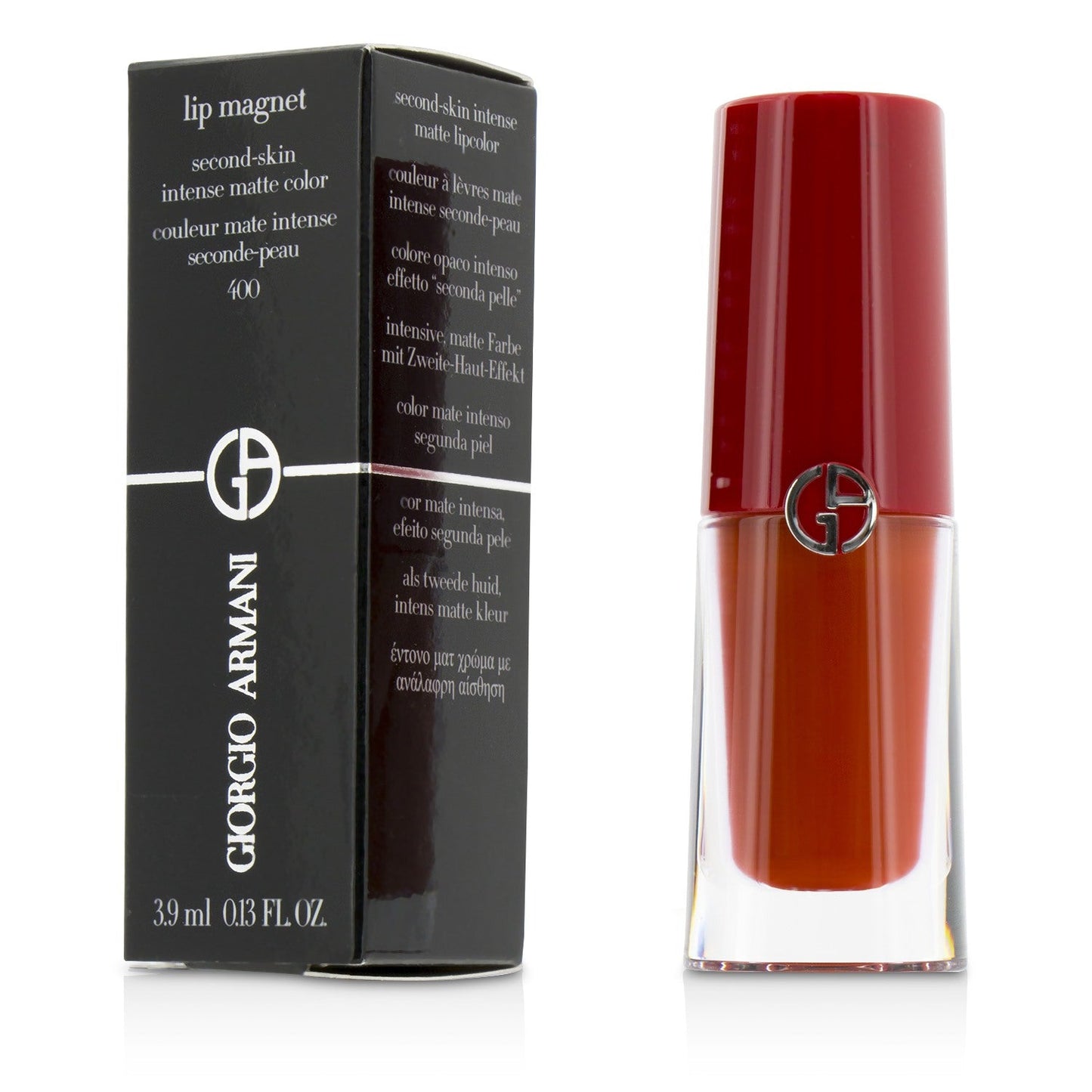 Giorgio Armani Lip Magnet Second Skin Intense Matte Color - # 500 Maharajah  3.9ml/0.13oz