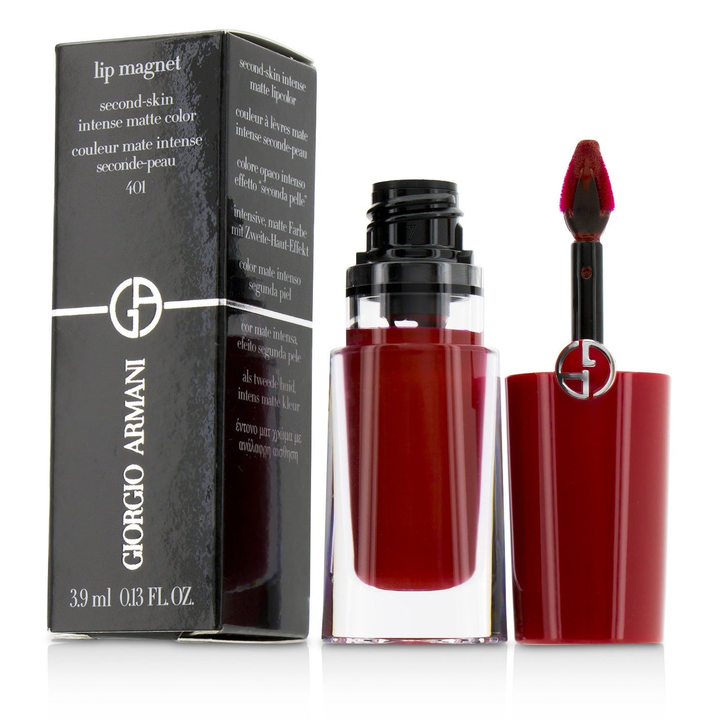 Giorgio Armani Lip Magnet Second Skin Intense Matte Color - # 500 Maharajah  3.9ml/0.13oz