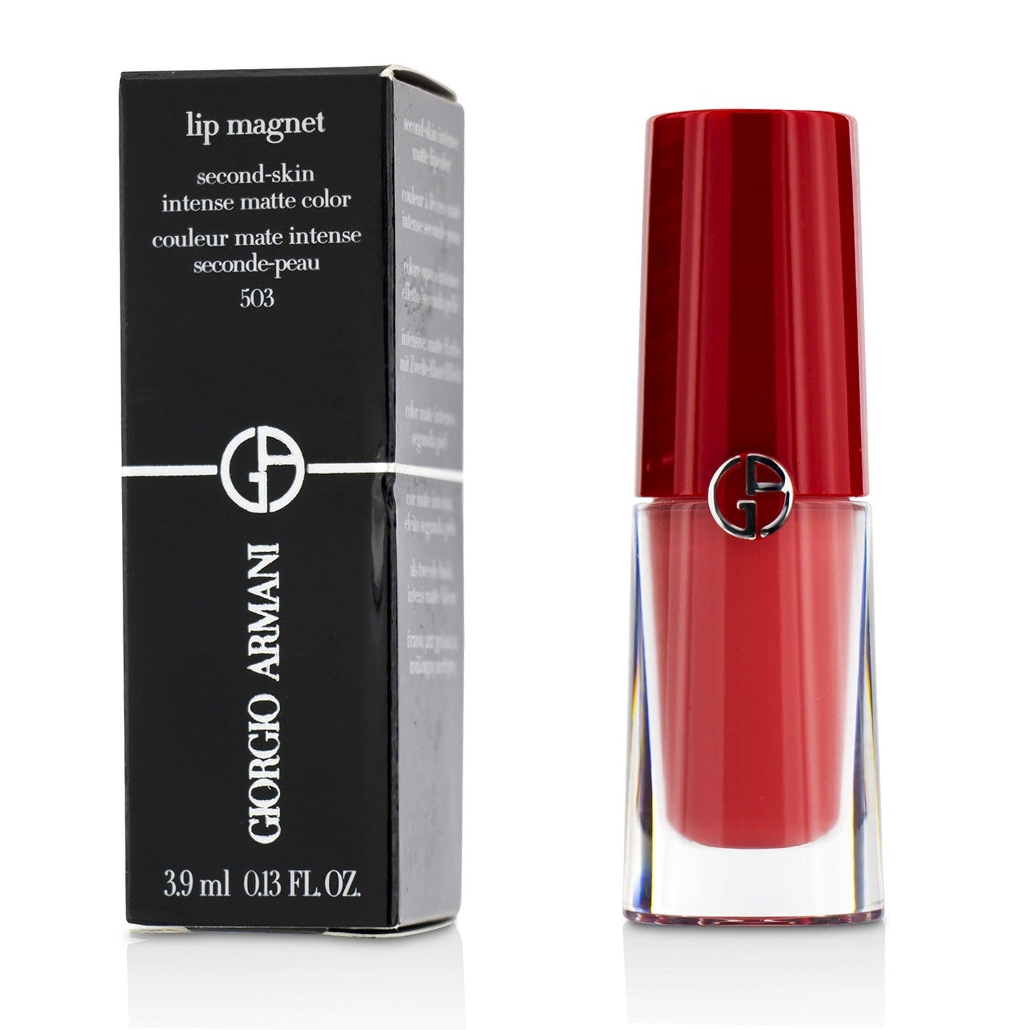 Giorgio Armani Lip Magnet Second Skin Intense Matte Color - # 500 Maharajah  3.9ml/0.13oz
