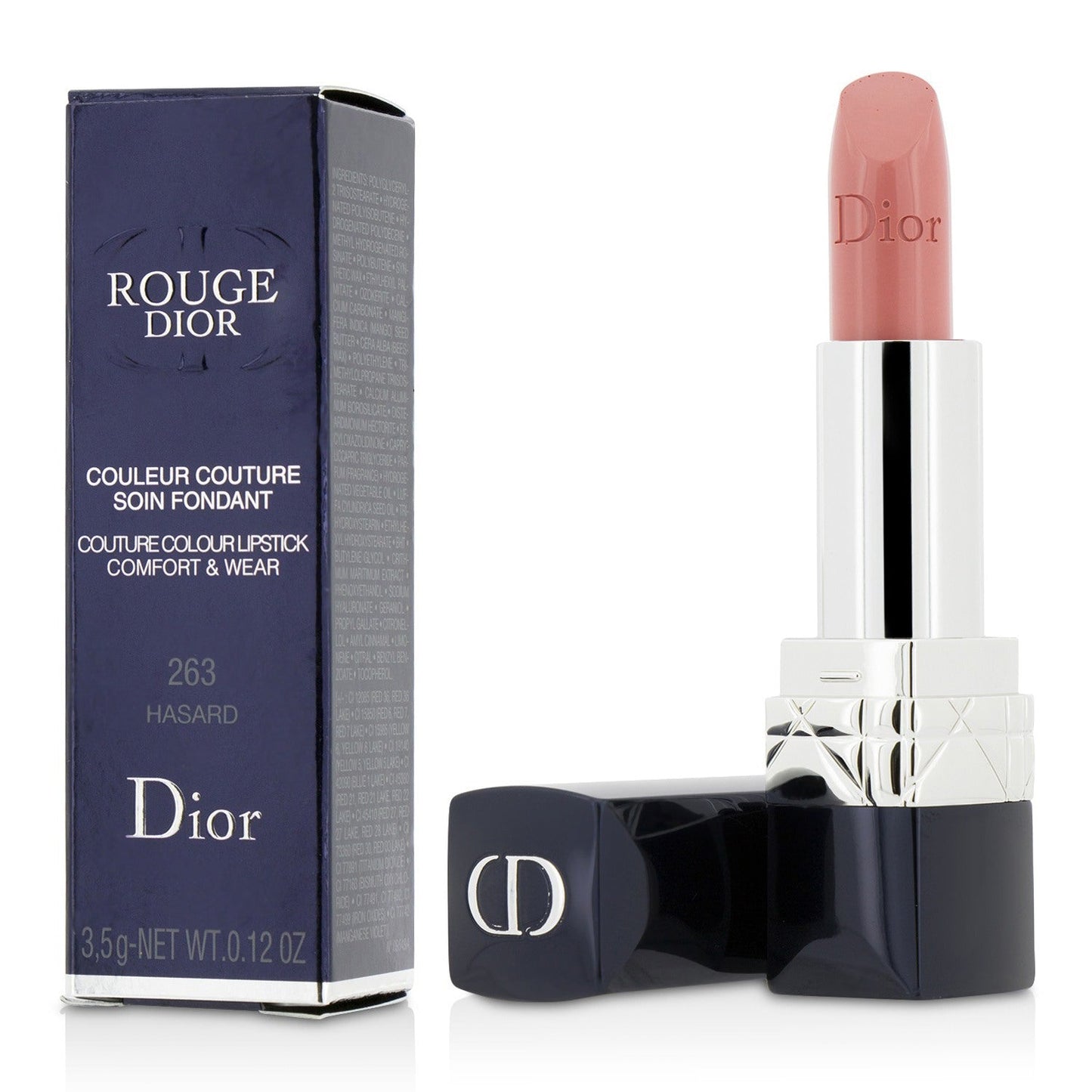Christian Dior Rouge Dior Couture Colour Comfort & Wear Lipstick - # 475 Rose Caprice  3.5g/0.12oz
