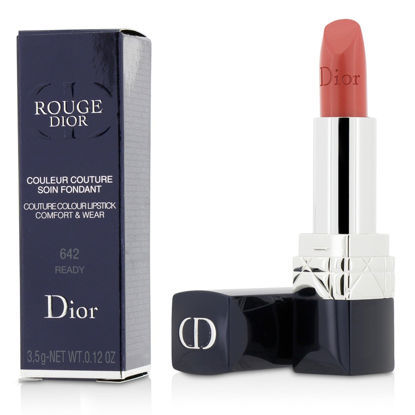 Christian Dior Rouge Dior Couture Colour Comfort & Wear Lipstick - # 475 Rose Caprice  3.5g/0.12oz