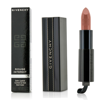 Givenchy Rouge Interdit Satin Lipstick - # 18 Addicted To Rose  3.4g/0.12oz