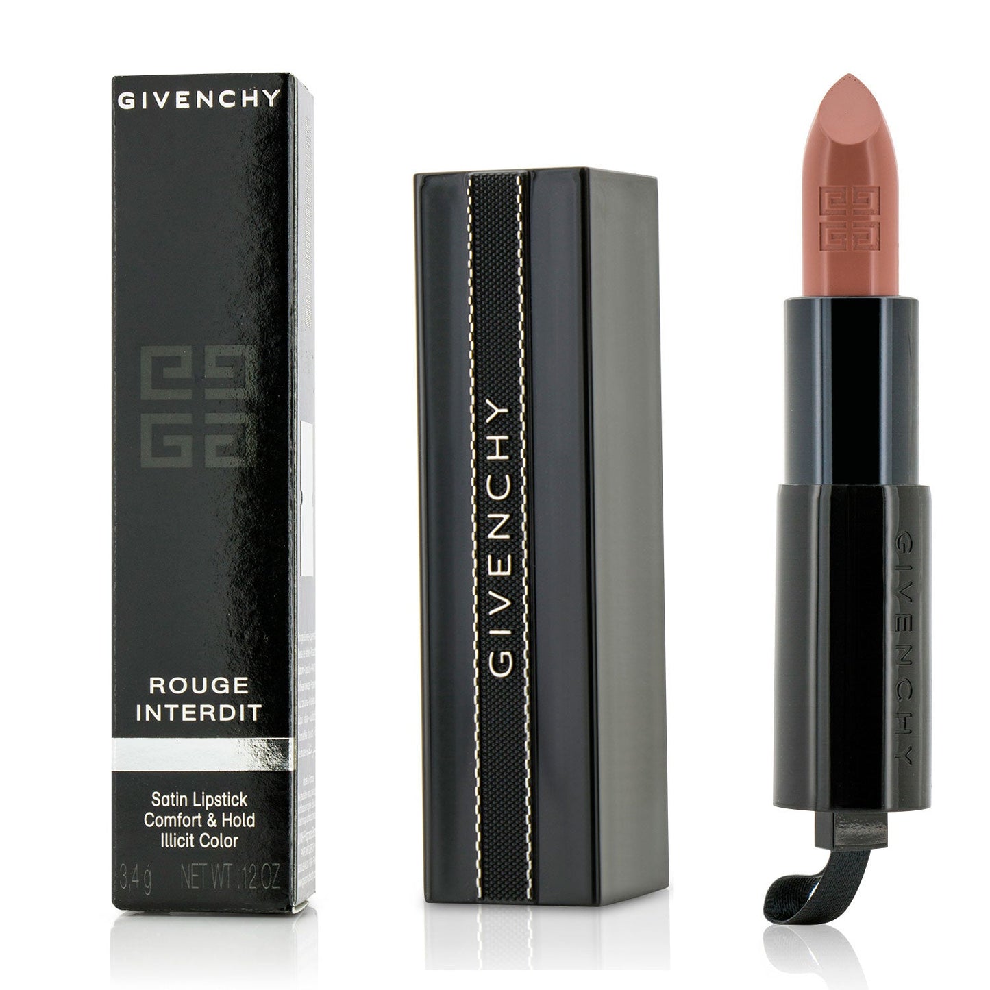 Givenchy Rouge Interdit Satin Lipstick - # 20 Wild Rose  3.4g/0.12oz