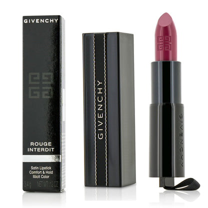 Givenchy Rouge Interdit Satin Lipstick - # 13 Rouge Interdit  3.4g/0.12oz