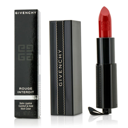 Givenchy Rouge Interdit Satin Lipstick - # 24 Ultravioline  3.4g/0.12oz