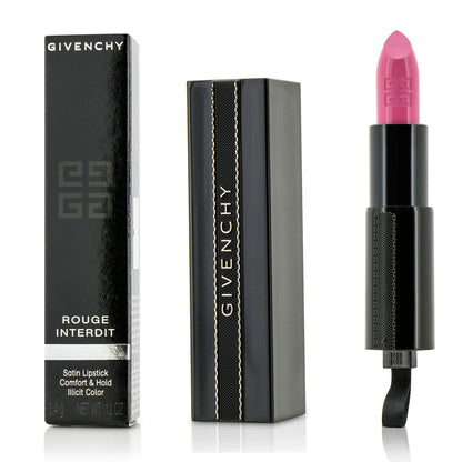 Givenchy Rouge Interdit Satin Lipstick - # 10 Boyish Rose  3.4g/0.12oz