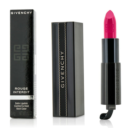 Givenchy Rouge Interdit Satin Lipstick - # 9 Rose Alibi  3.4g/0.12oz