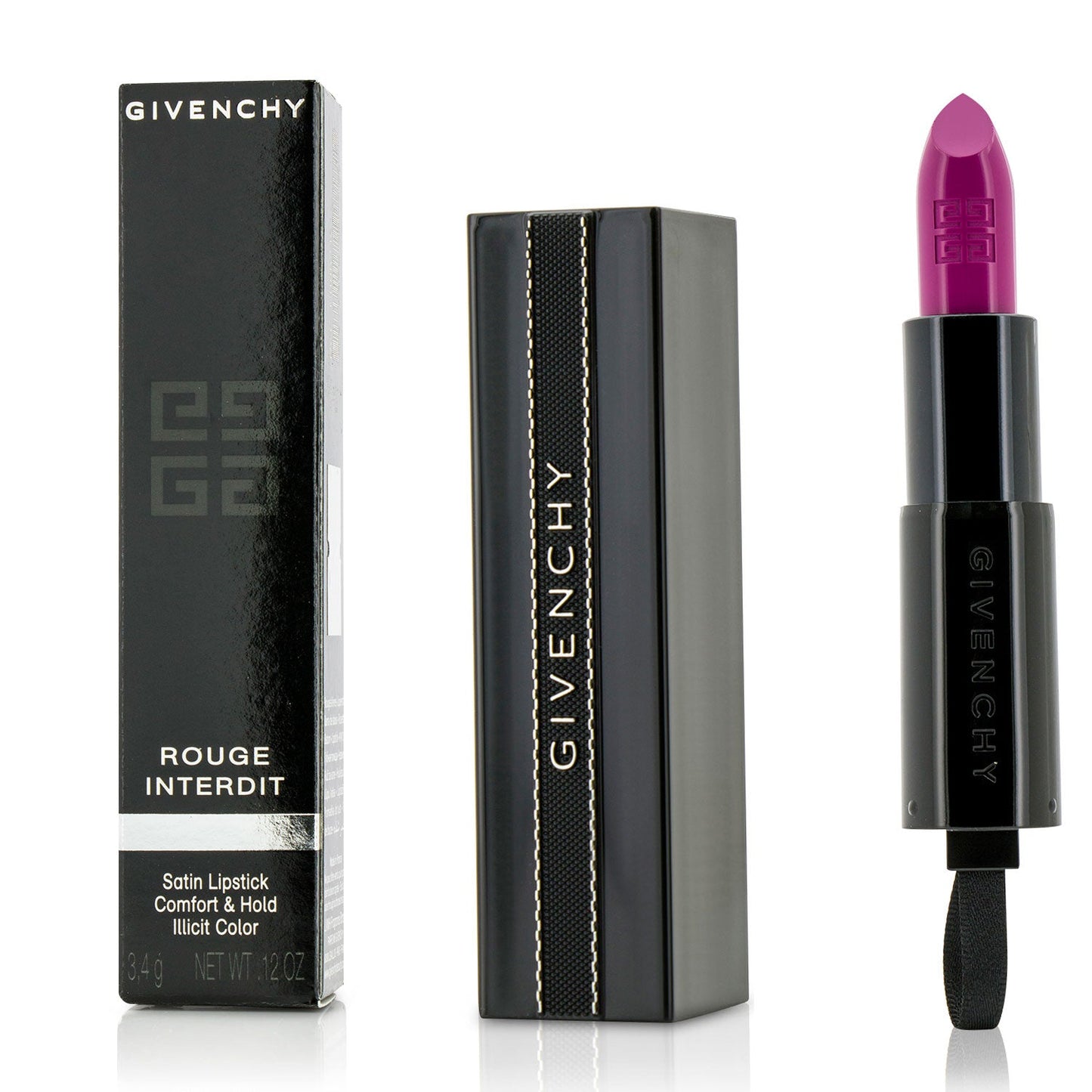 Givenchy Rouge Interdit Satin Lipstick - # 11 Orange Underground  3.4g/0.12oz