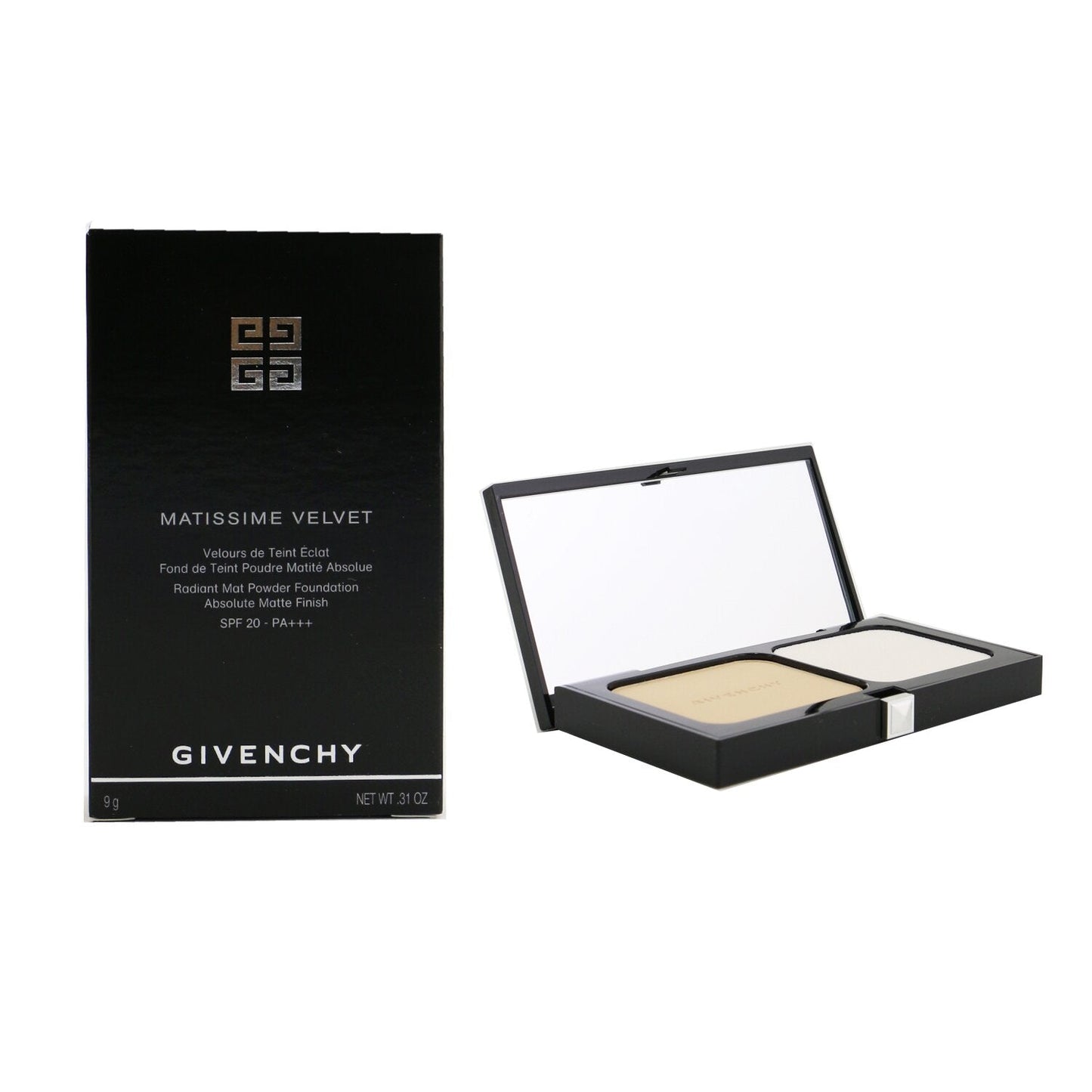 Givenchy Matissime Velvet Radiant Mat Powder Foundation SPF 20 - #05 Mat Honey  9g/0.31oz