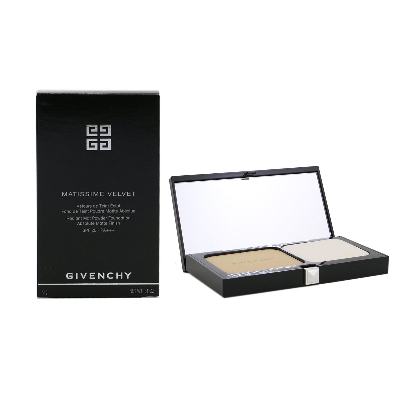 Givenchy Matissime Velvet Radiant Mat Powder Foundation SPF 20 - #05 Mat Honey  9g/0.31oz