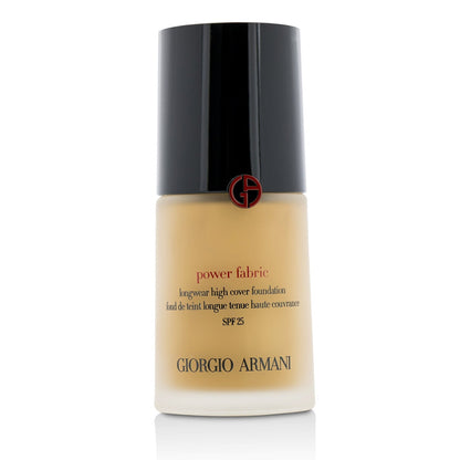 Giorgio Armani Power Fabric Longwear High Cover Foundation SPF 25 - # 4.75 (Fair, Cool) (Box Slightly Damaged)  30ml/1.01oz