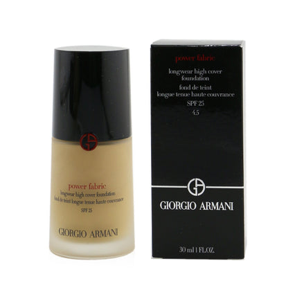 Giorgio Armani Power Fabric Longwear High Cover Foundation SPF 25 - # 2 (Fair, Golden) (Box Slightly Damaged)  30ml/1oz