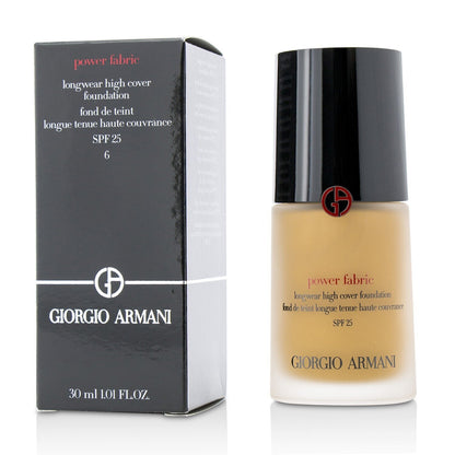 Giorgio Armani Power Fabric Longwear High Cover Foundation SPF 25 - # 2 (Fair, Golden) (Box Slightly Damaged)  30ml/1oz