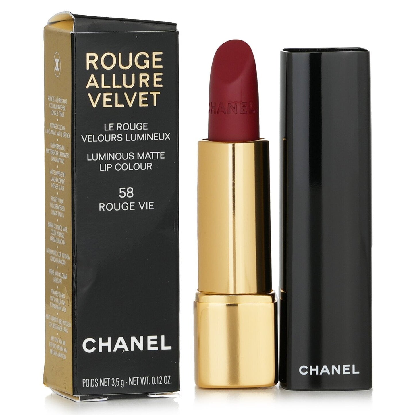 Chanel Rouge Allure Velvet Luminous Matte Lip Colour - # 48 Ardente  3.5g/0.12oz