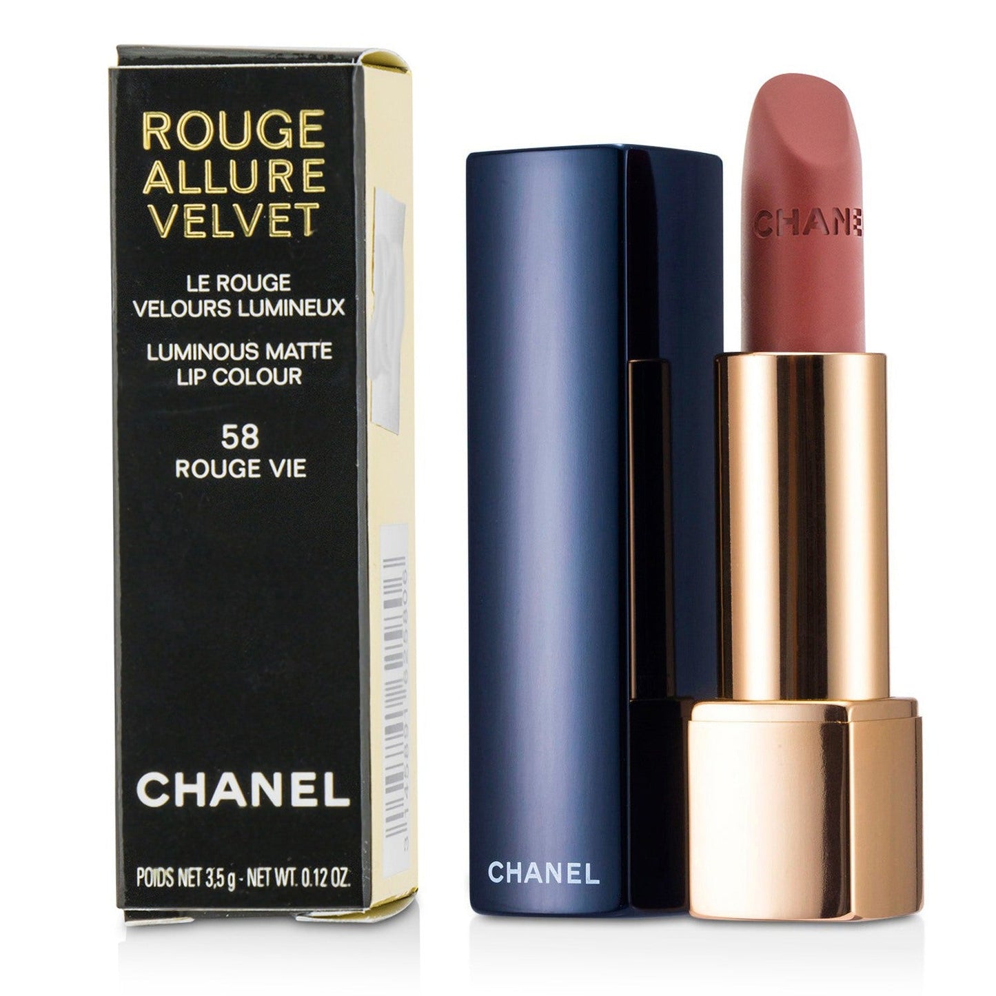 Chanel Rouge Allure Velvet - # 57 Rouge Feu  3.5g/0.12oz