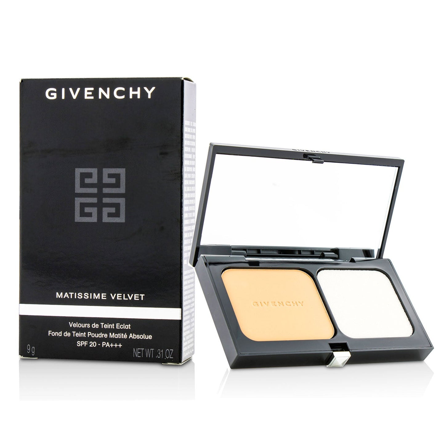 Givenchy Matissime Velvet Radiant Mat Powder Foundation SPF 20 - #02 Mat Satin  9g/0.31oz
