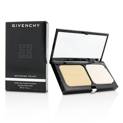 Givenchy Matissime Velvet Radiant Mat Powder Foundation SPF 20 - #02 Mat Satin  9g/0.31oz