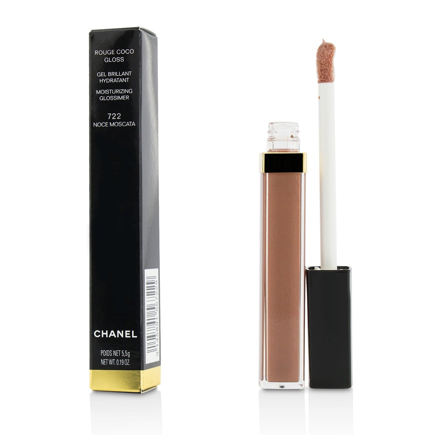 Chanel Rouge Coco Gloss Moisturizing Glossimer - # 166 Physical  5.5g/0.19oz
