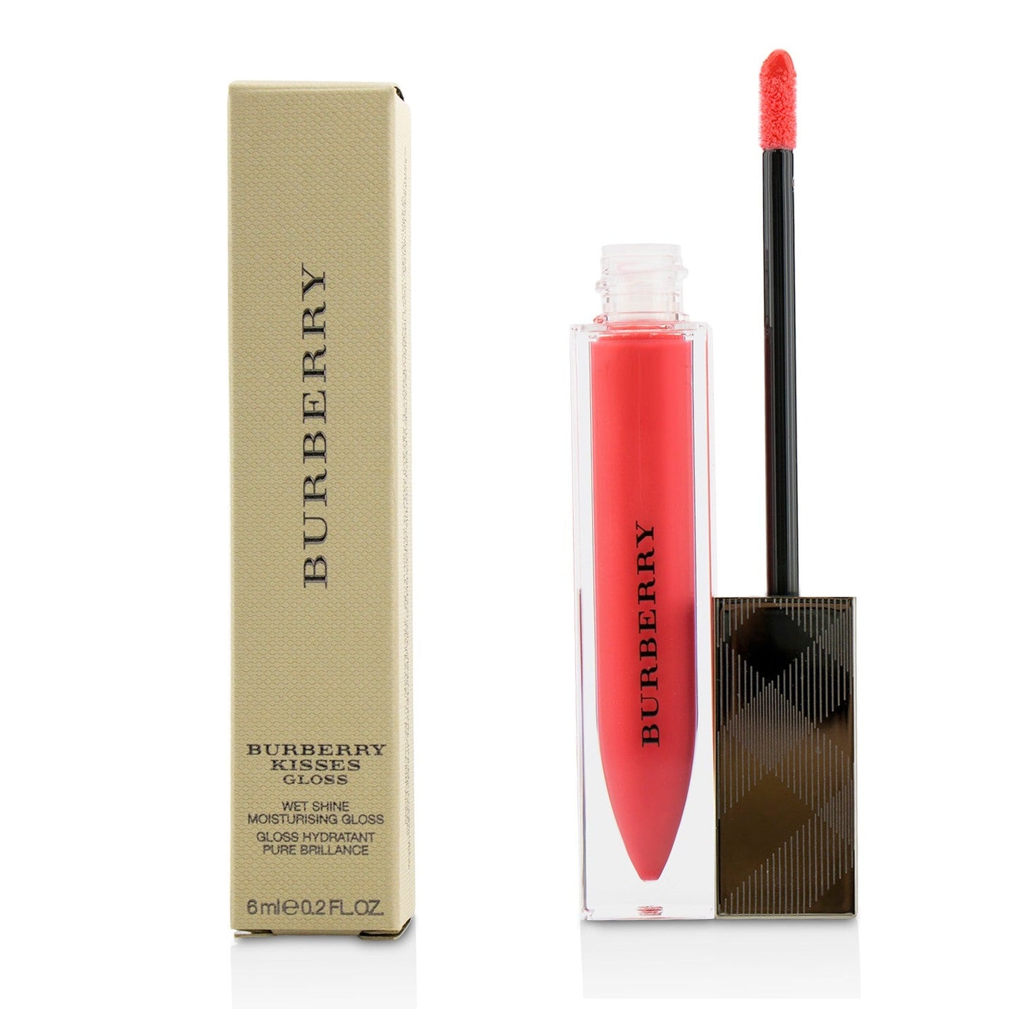 Burberry Burberry Kisses Wet Shine Moisturising Gloss - # No. 57 Mallow Pink  6ml/0.2oz
