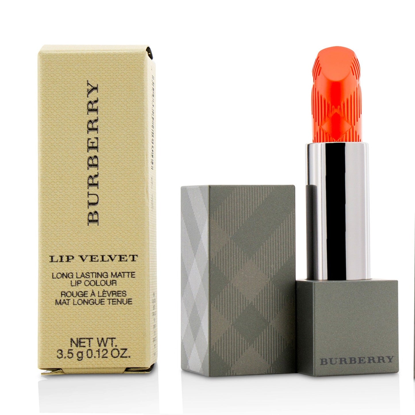 Burberry Lip Velvet Long Lasting Matte Lip Colour - # No. 434 Ruby  3.5g/0.12oz
