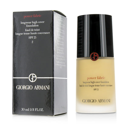 Giorgio Armani Power Fabric Longwear High Cover Foundation SPF 25 - # 9 (Tan, Rosy)  30ml/1oz