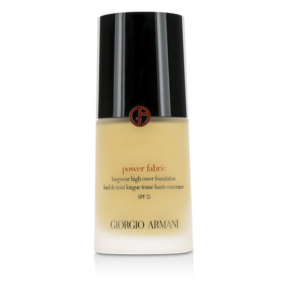 Giorgio Armani Power Fabric Longwear High Cover Foundation SPF 25 - # 4.75 (Fair, Cool) (Box Slightly Damaged)  30ml/1.01oz