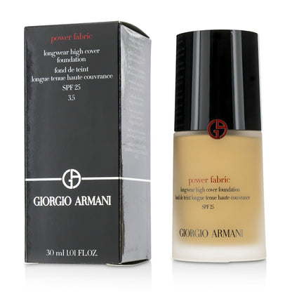 Giorgio Armani Power Fabric Longwear High Cover Foundation SPF 25 - # 2 (Fair, Golden)  30ml/1oz