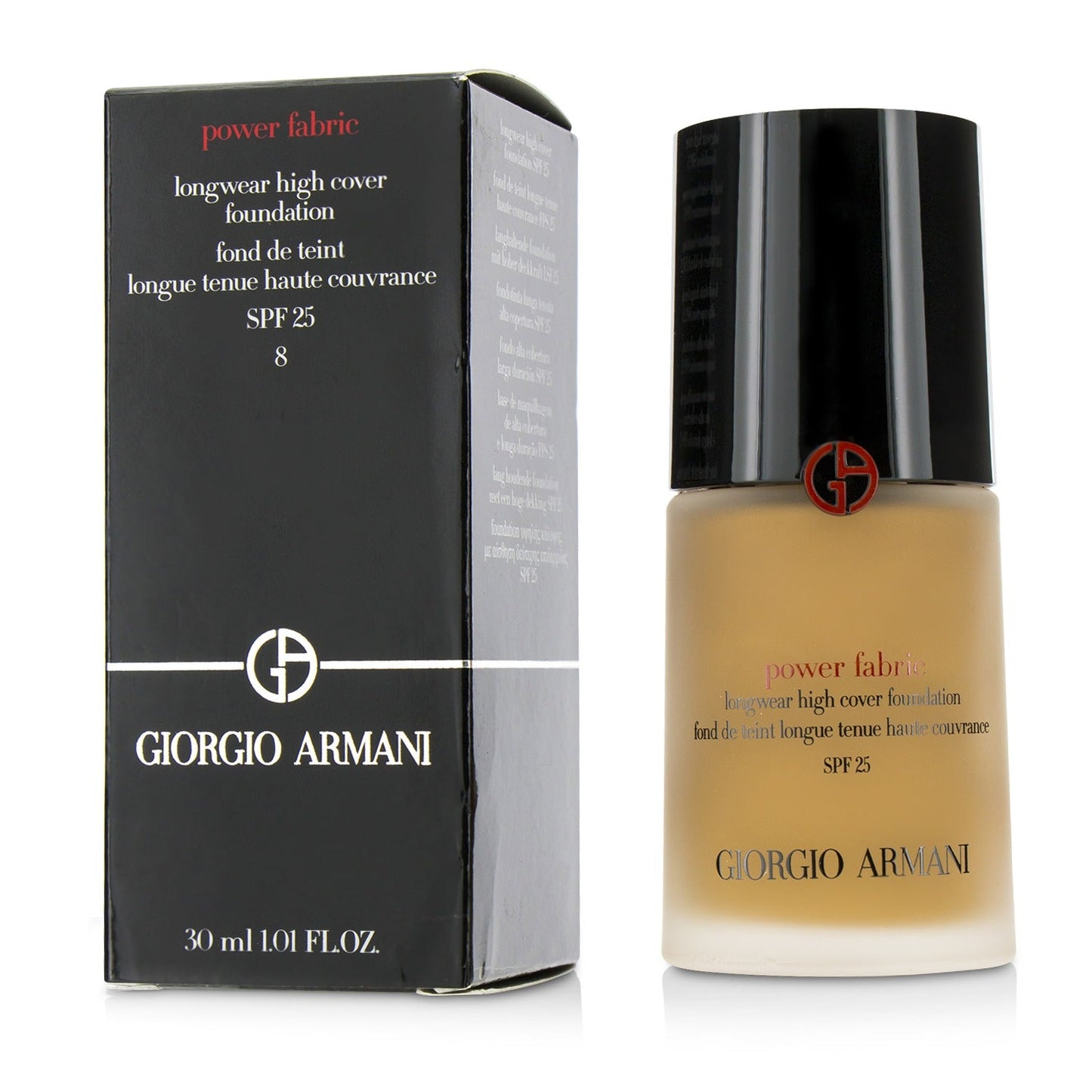 Giorgio Armani Power Fabric Longwear High Cover Foundation SPF 25 - # 2 (Fair, Golden)  30ml/1oz
