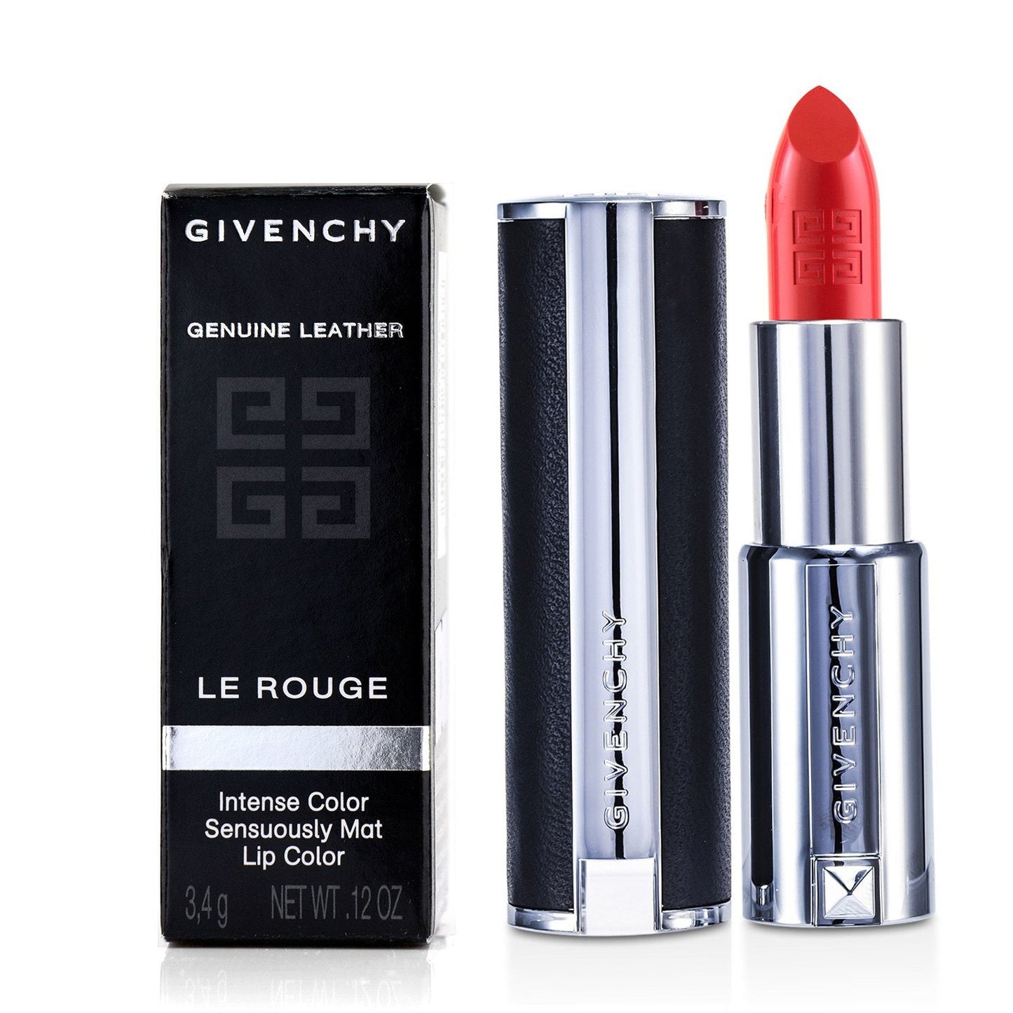 Givenchy Le Rouge Intense Color Sensuously Mat Lipstick - # 210 Rose Dahlia  3.4g/0.12oz