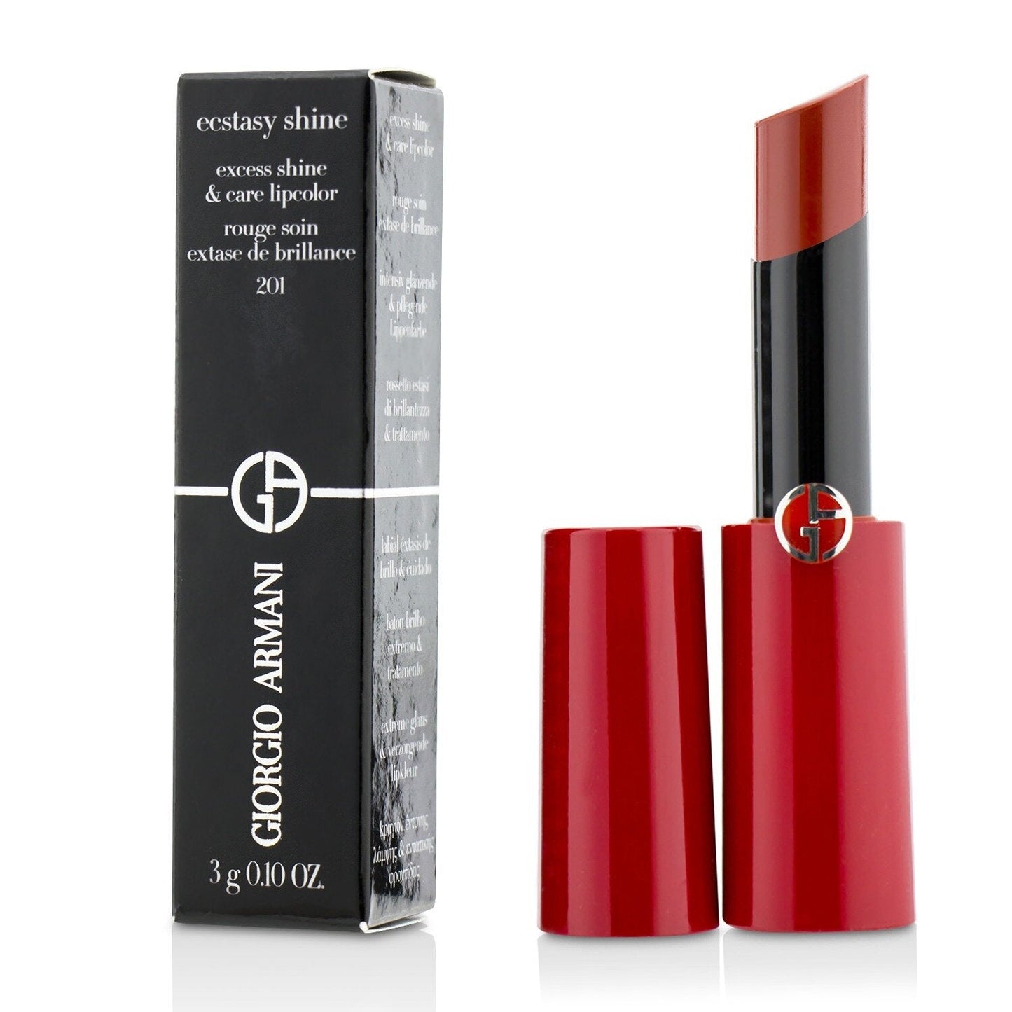 Giorgio Armani Ecstasy Shine Excess Shine & Care Lipcolor - # 101 Nuda  3g/0.1oz