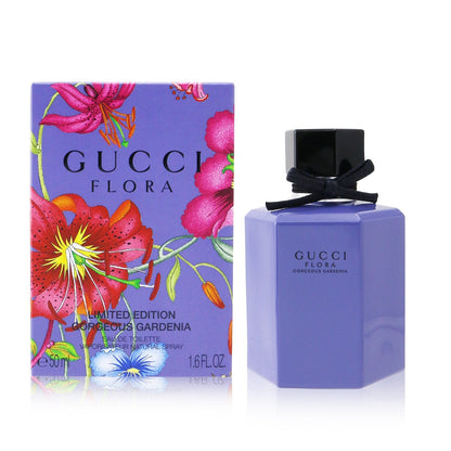 Gucci Flora By Gucci Gorgeous Gardenia Eau De Toilette Spray (Limited Edition)  50ml/1.6oz