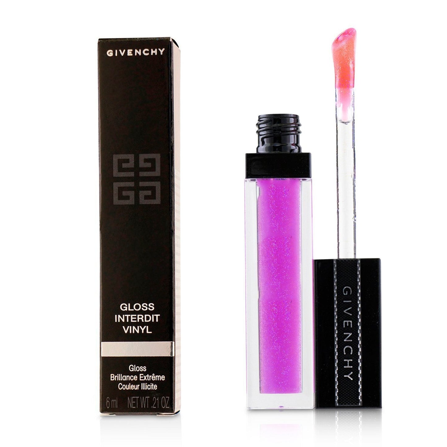 Givenchy Gloss Interdit Vinyl - # 16 Noir Revelateur  6ml/0.21oz