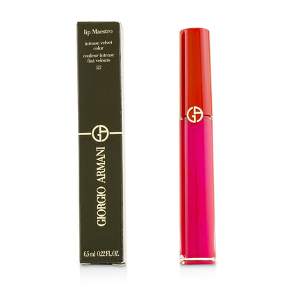Giorgio Armani Lip Maestro Intense Velvet Color (Liquid Lipstick) - # 529 Rose Plum  6.5ml/0.22oz