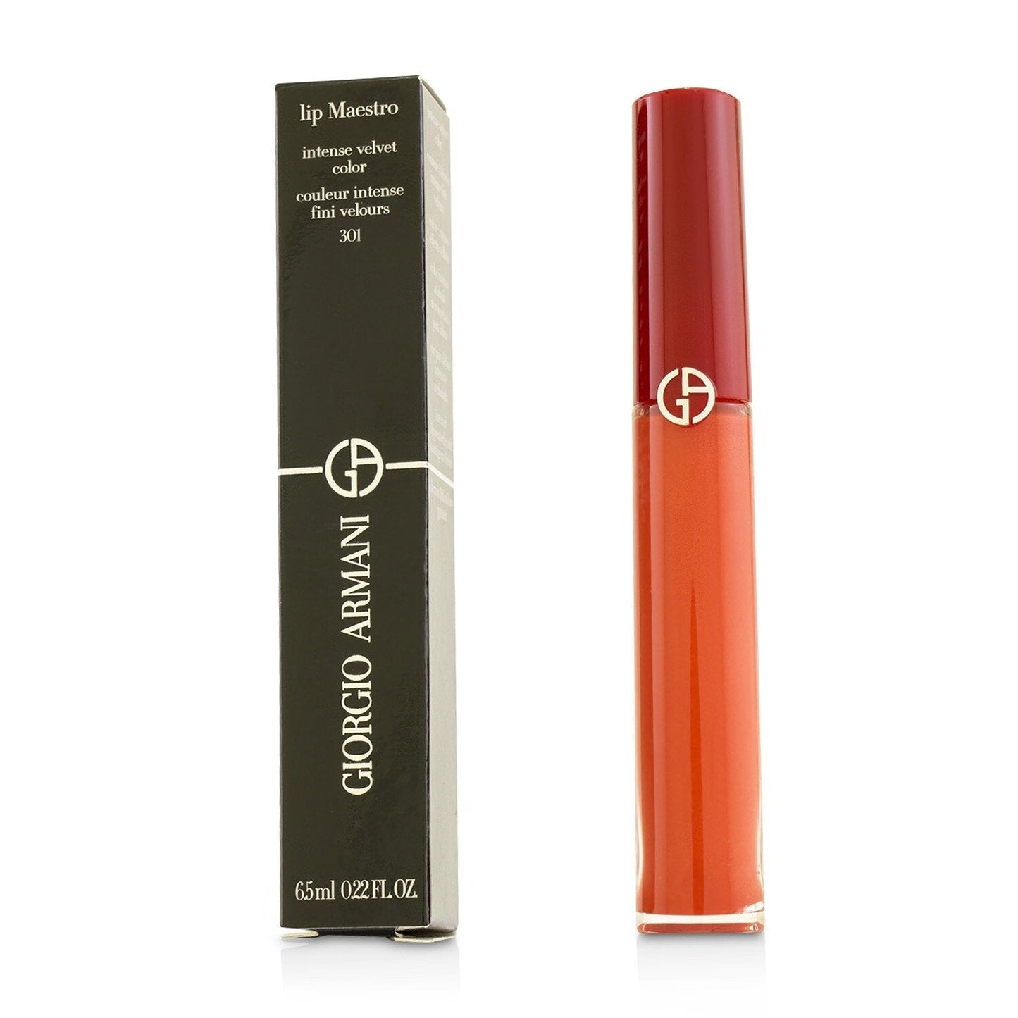 Giorgio Armani Lip Maestro Intense Velvet Color (Liquid Lipstick) - # 529 Rose Plum  6.5ml/0.22oz