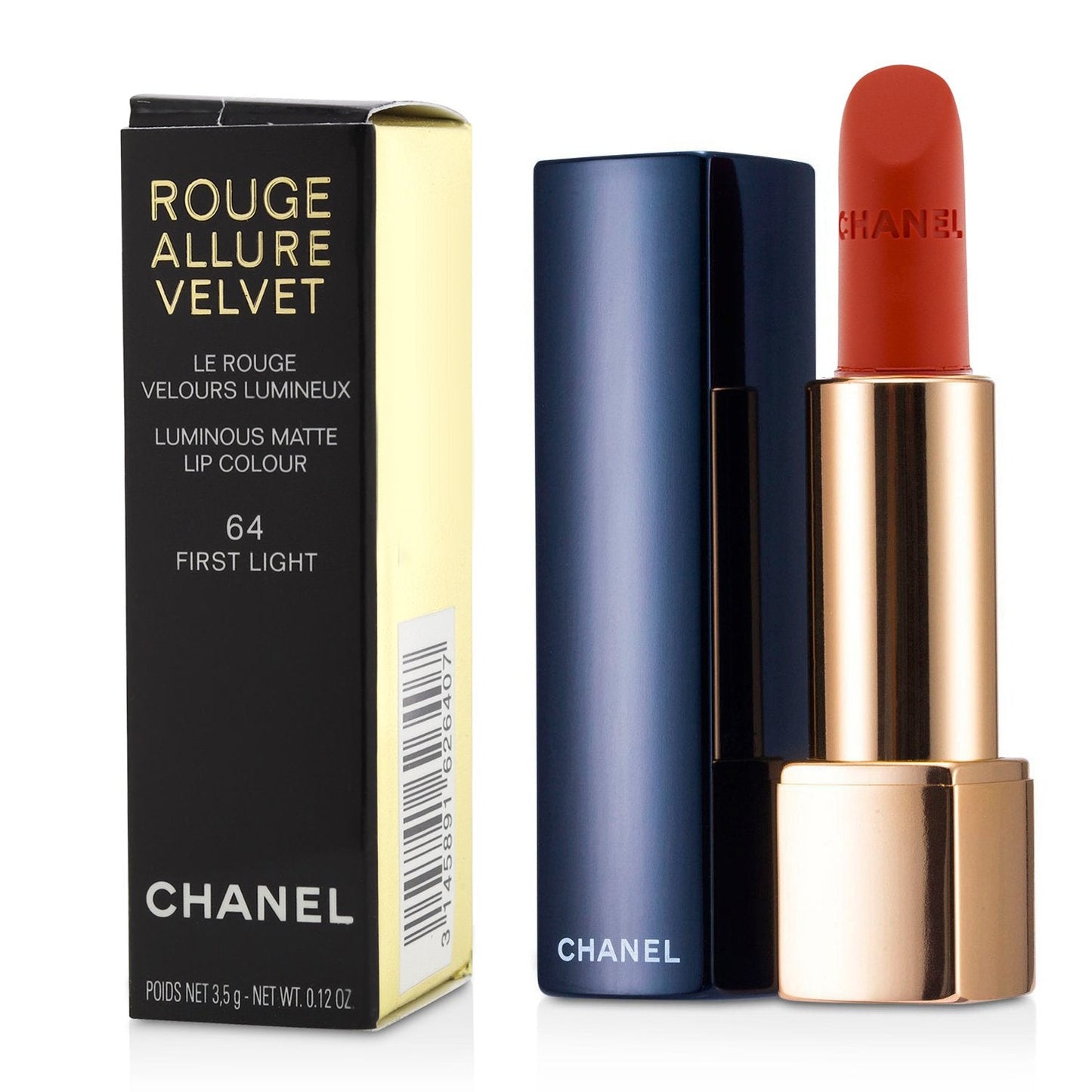 Chanel Rouge Allure Velvet - # 62 Libre  3.5g/0.12oz