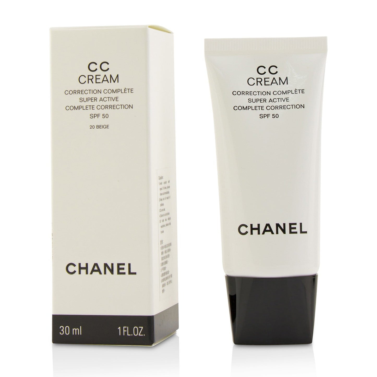 Chanel CC Cream Super Active Complete Correction SPF 50 # 20 Beige  30ml/1oz