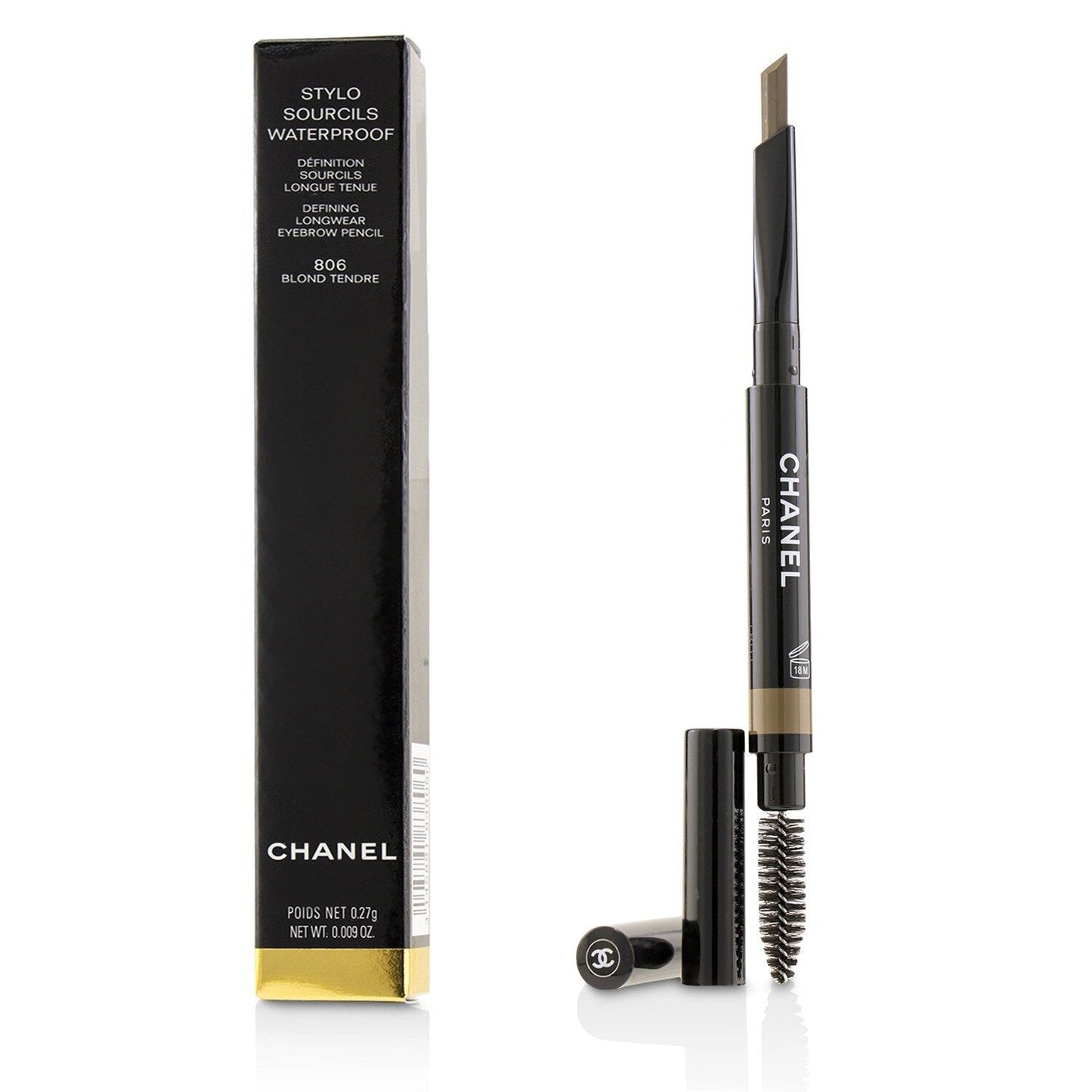 Chanel Stylo Sourcils Waterproof - # 808 Brun Clair  0.27g/0.009oz