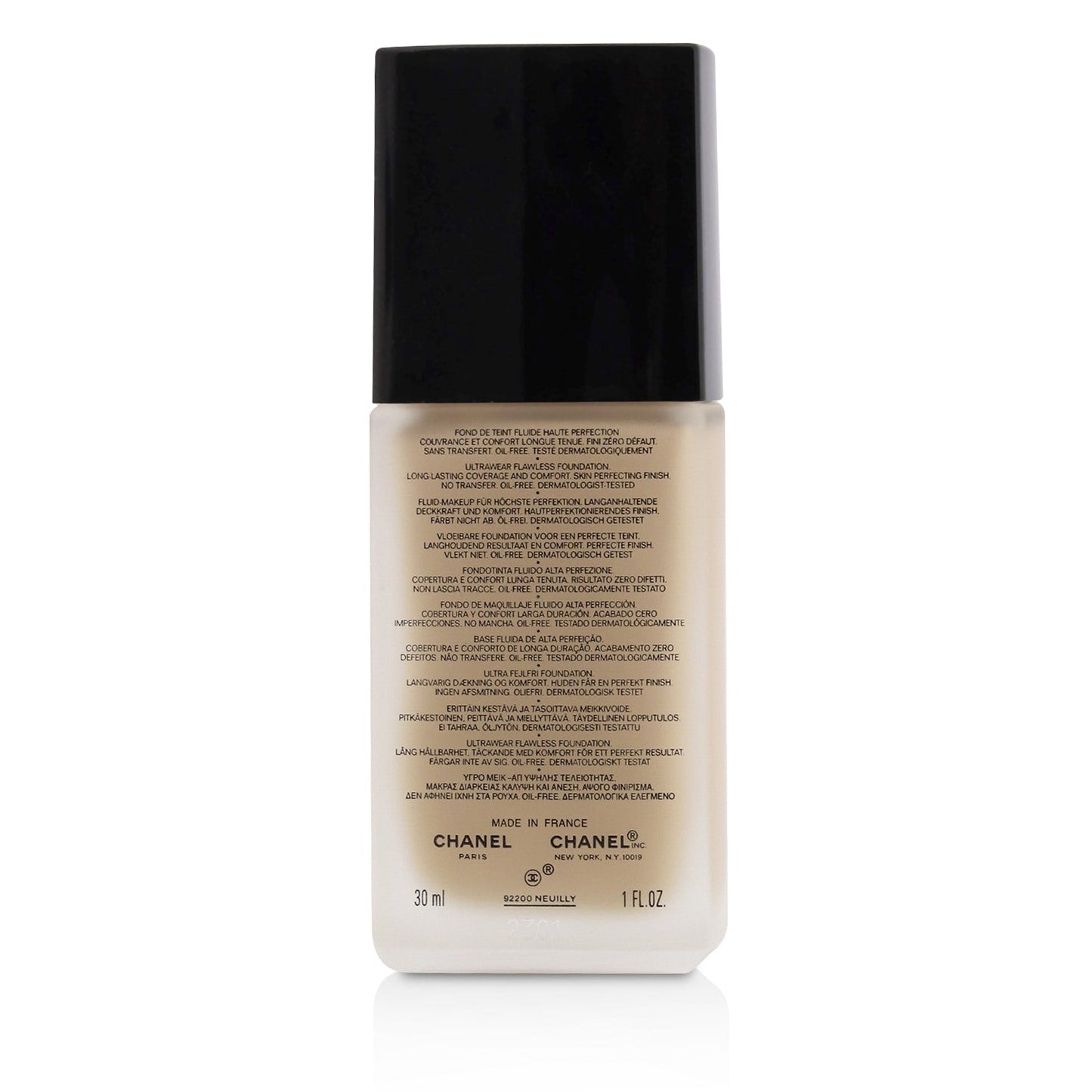 Chanel Le Teint Ultra Ultrawear Flawless Foundation Luminous Matte Finish SPF15 - # 12 Beige Rose  30ml/1oz
