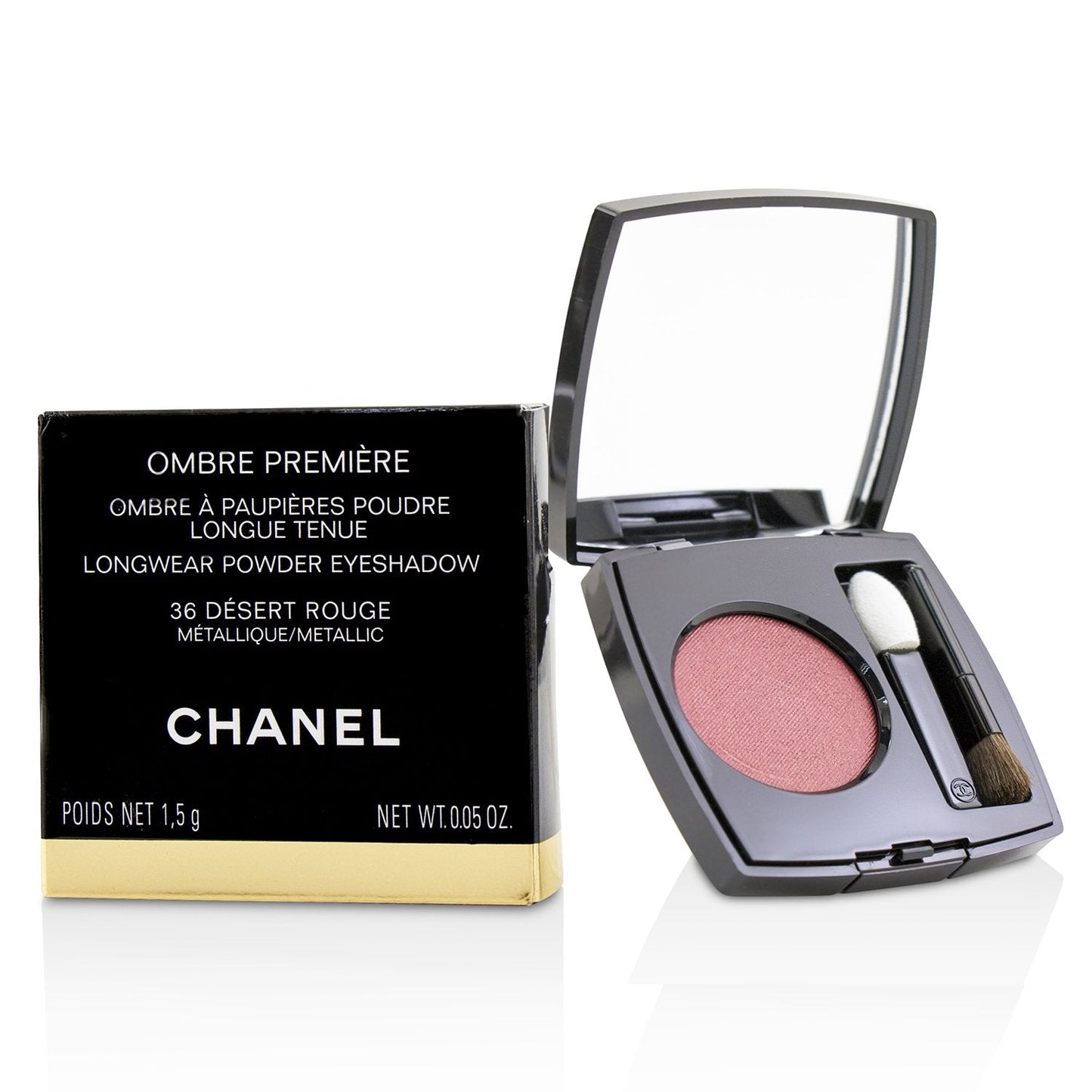 Chanel Ombre Premiere Longwear Powder Eyeshadow - # 24 Chocolate Brown (Matte)  2.2g/0.08oz