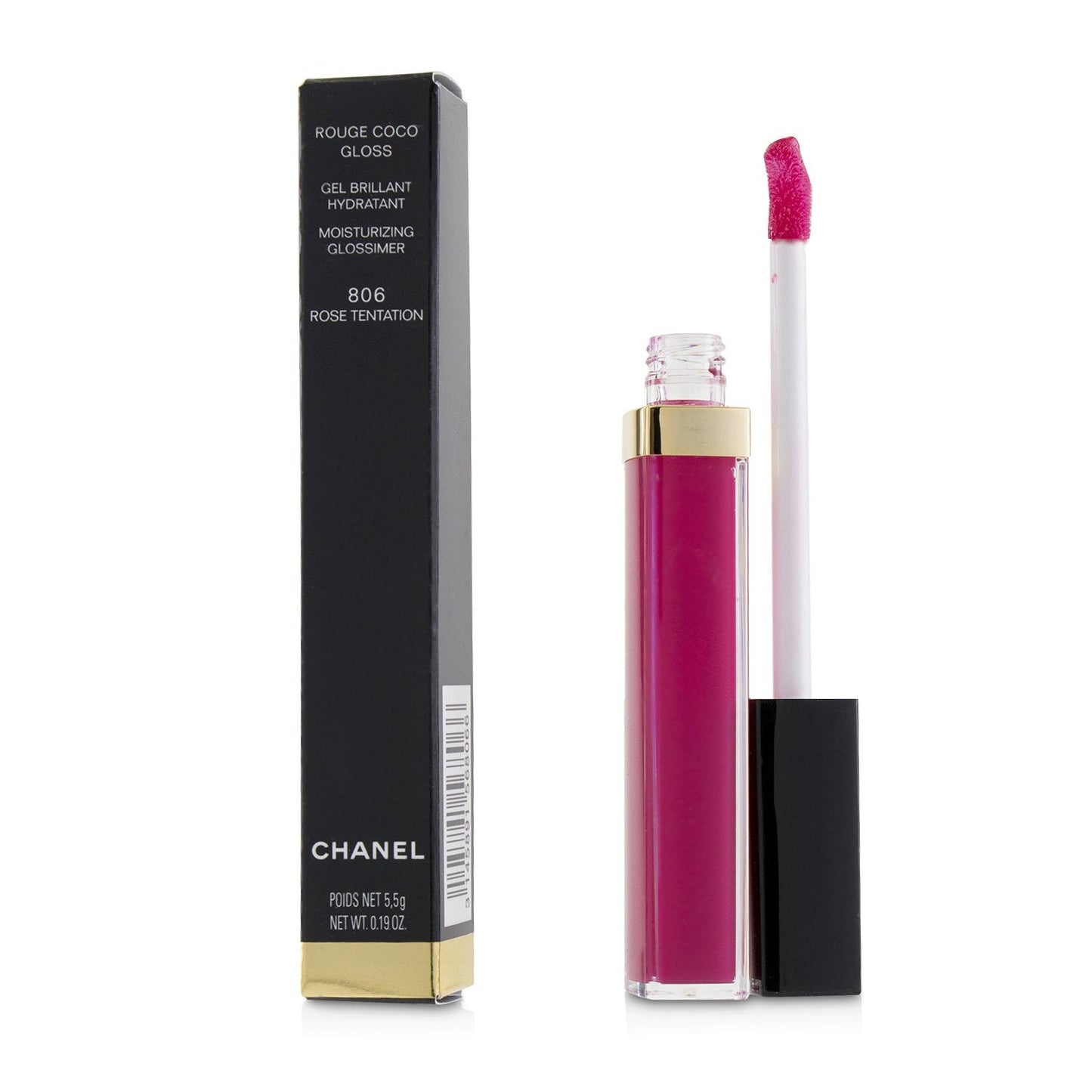Chanel Rouge Coco Gloss Moisturizing Glossimer - # 119 Bourgeoisie  5.5g/0.19oz