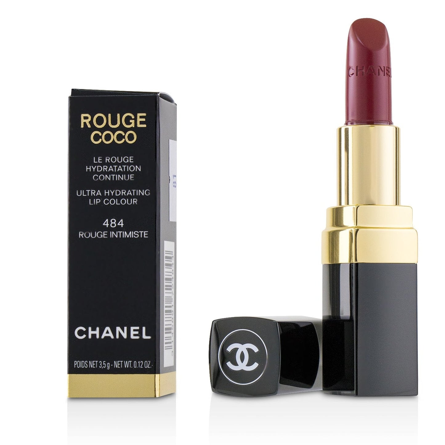 Chanel Rouge Coco Ultra Hydrating Lip Colour - # 452 Emilienne  3.5g/0.12oz