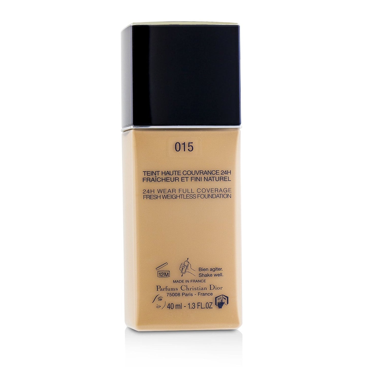 Christian Dior Diorskin Forever Undercover 24H Wear Full Coverage Water Based Foundation - # 040 Honey Beige  40ml/1.3oz