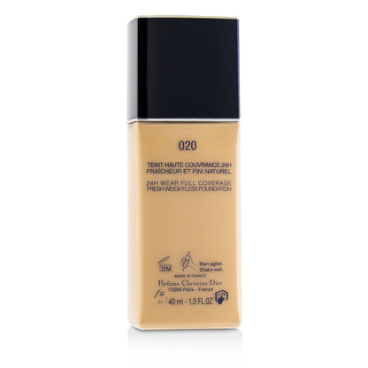 Christian Dior Diorskin Forever Undercover 24H Wear Full Coverage Water Based Foundation - # 022 Cameo  40ml/1.3oz