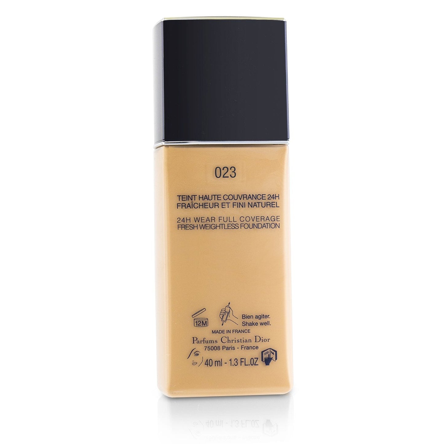 Christian Dior Diorskin Forever Undercover 24H Wear Full Coverage Water Based Foundation - # 022 Cameo  40ml/1.3oz