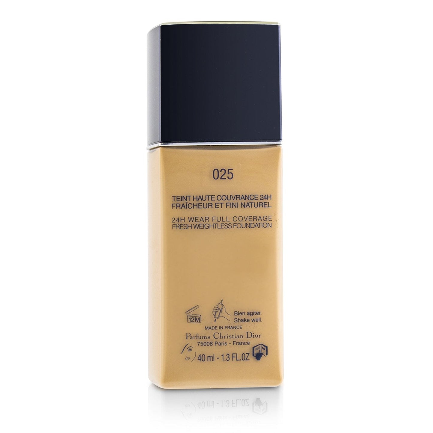Christian Dior Diorskin Forever Undercover 24H Wear Full Coverage Water Based Foundation - # 040 Honey Beige  40ml/1.3oz