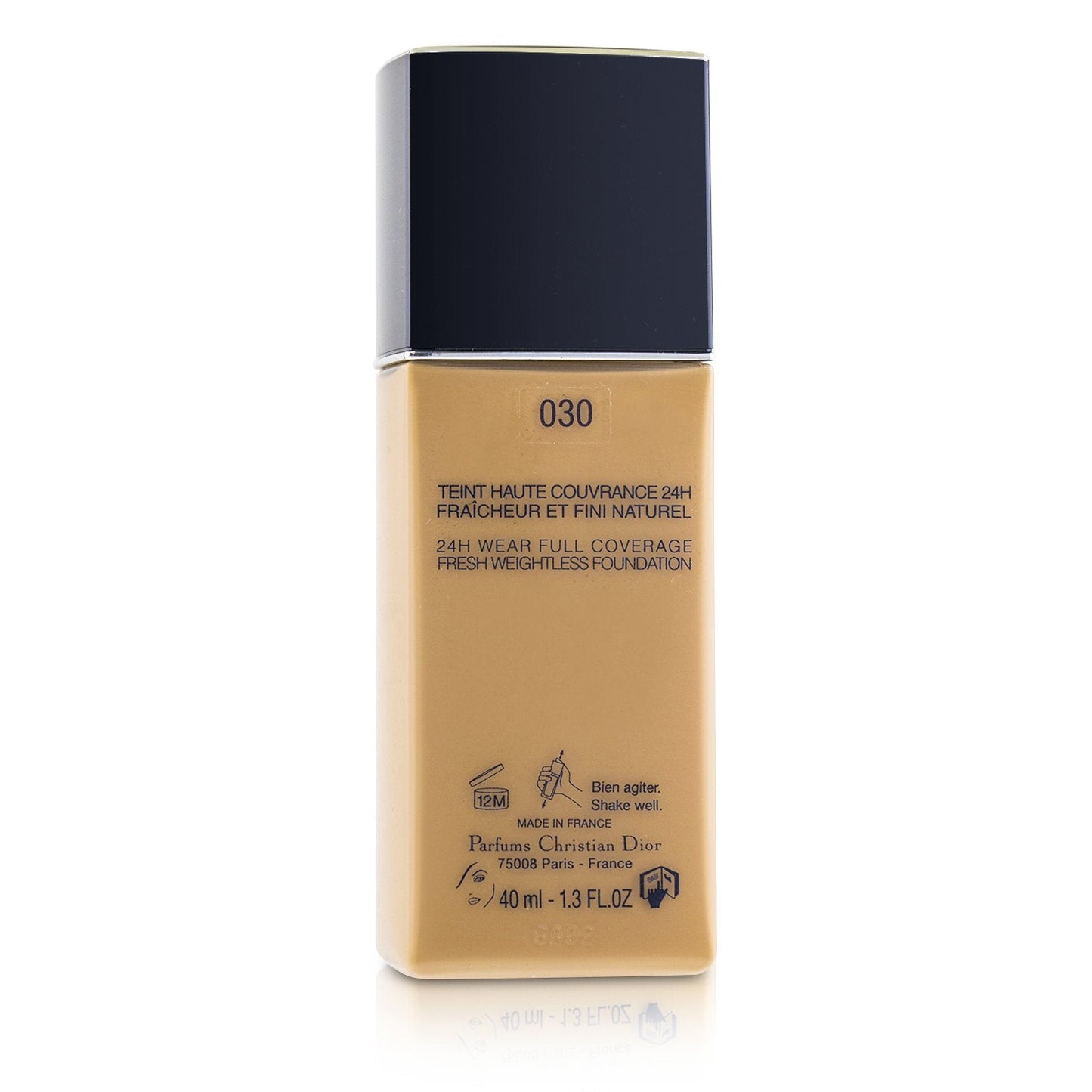 Christian Dior Diorskin Forever Undercover 24H Wear Full Coverage Water Based Foundation - # 050 Dark Beige C000900  40ml/1.3oz