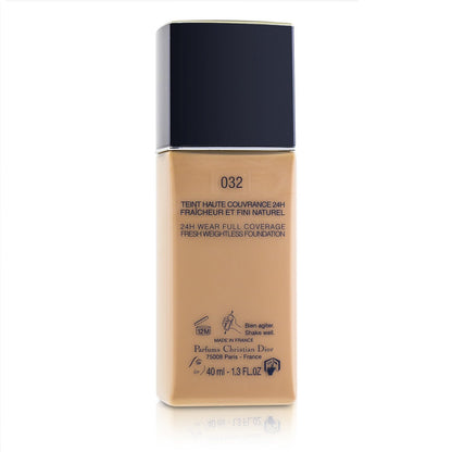 Christian Dior Diorskin Forever Undercover 24H Wear Full Coverage Water Based Foundation - # 022 Cameo  40ml/1.3oz